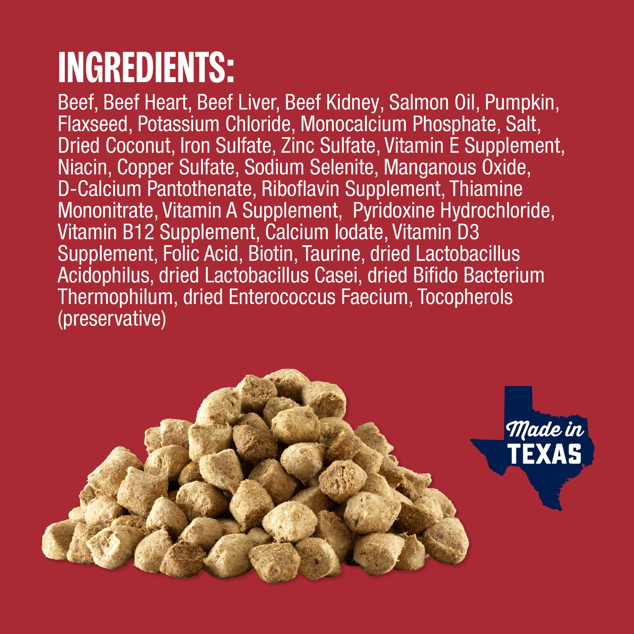 Beef Bites Freeze-Dried Complete & Balanced Food and Treats for Dogs - Image 6